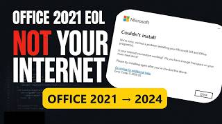 Office 2021 End of Life: How to Upgrade to Office 2024 (Fix Error 0-2039) screenshot 5