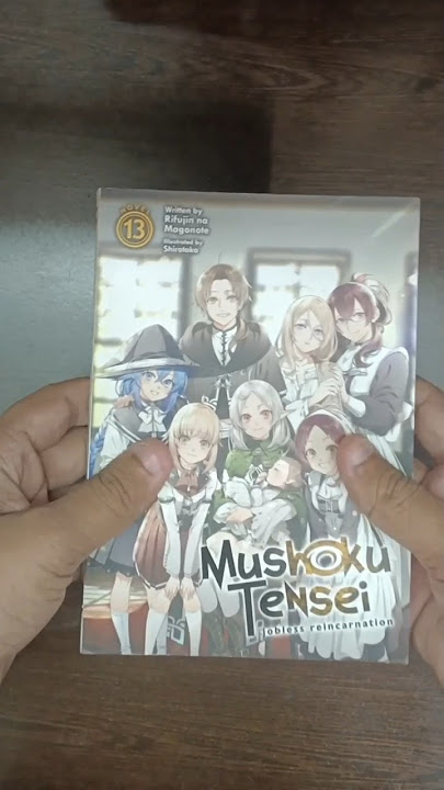 Mushoku tensei volume 13 // Jobless reincarnation volume 13 unboxing // Light novel unboxing