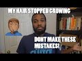 5 REASONS MY HAIR STOPPED GROWING | LEARN FROM MY MISTAKES