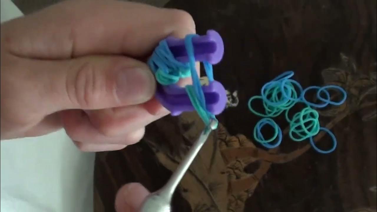 How to Make Rainbow Loom Flower Ring YouTube