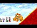 New Super Mario Bros U Cloudy 4 Players Co Op Walkthrough New Super Mario Bros U Cloudy 4 Players Co Op Walkthrough