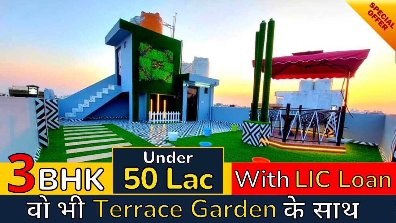 {JMD153} 3 Bhk Flat In Delhi, 3 Bhk Flat In Delhi With Terrace Garden