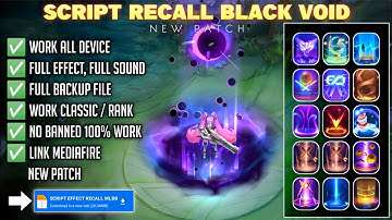 Update Script Effect Recall Black Void Full Effect