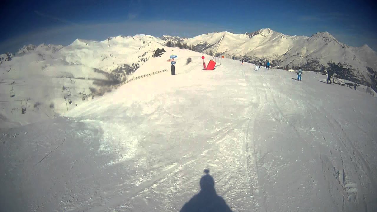 Serre Chevalier Pistes Eftanis et Fangeas YouTube