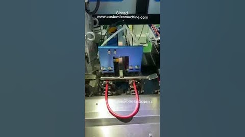 50sqmm full automatic terminal crimping and heat shrink tube inserting machine