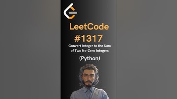 LeetCode#1317 Convert Integer to the Sum of Two No-Zero Integers - Python