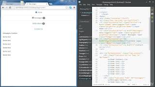 19. Tabs - Bootstrap