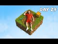 (DAY 27) I Survived One Block Minecraft… But It Got INSANE! 😱