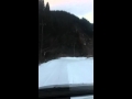 愛媛の雪道