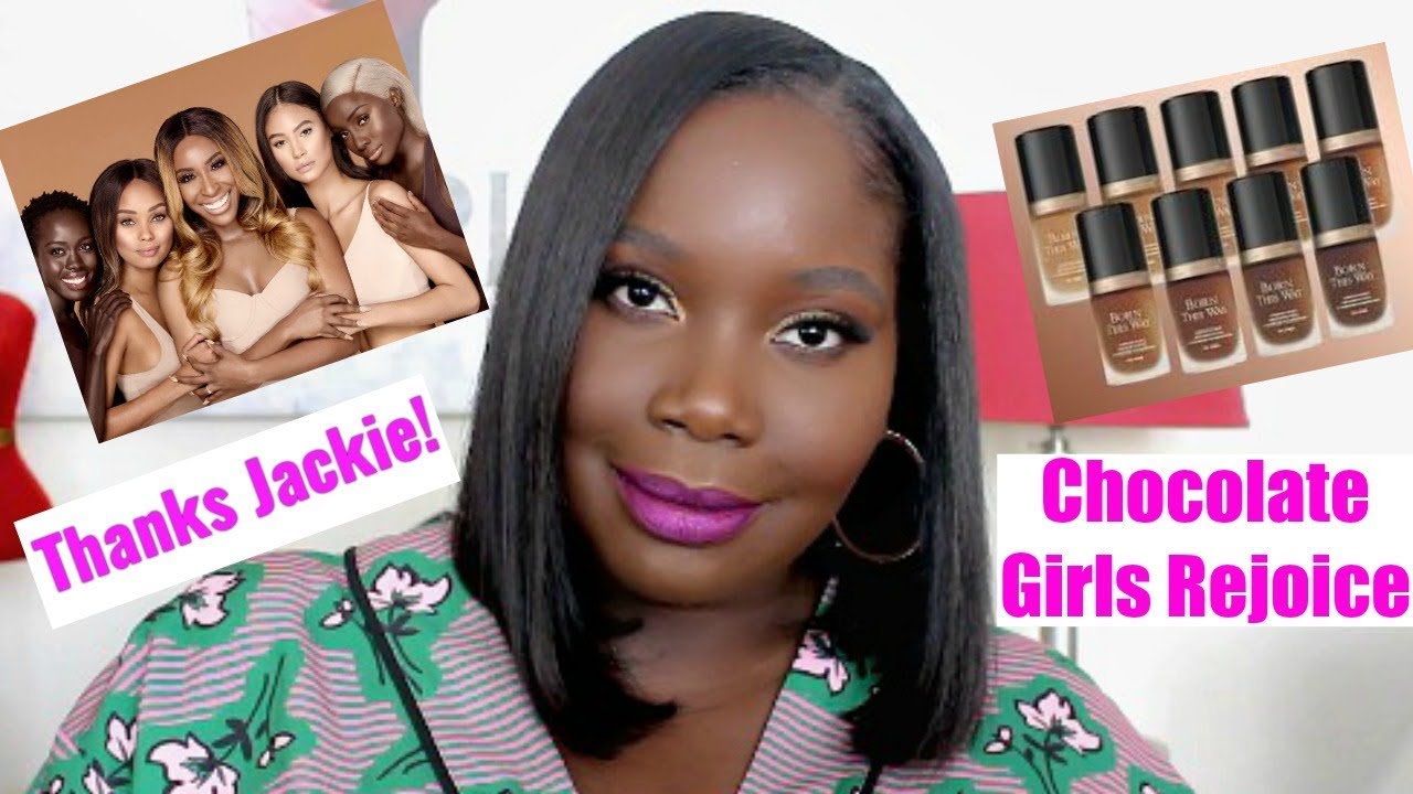 Too Faced Jackie Aina Born This Way Foundation In Sable Review/Plus Full Face of New Makeup