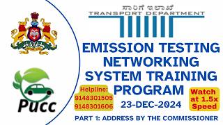 ETCN Training Program Address By The Commissioner