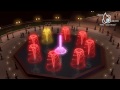 Анимация динамического фонтана с 3D-насадками. "Аква Бренд"