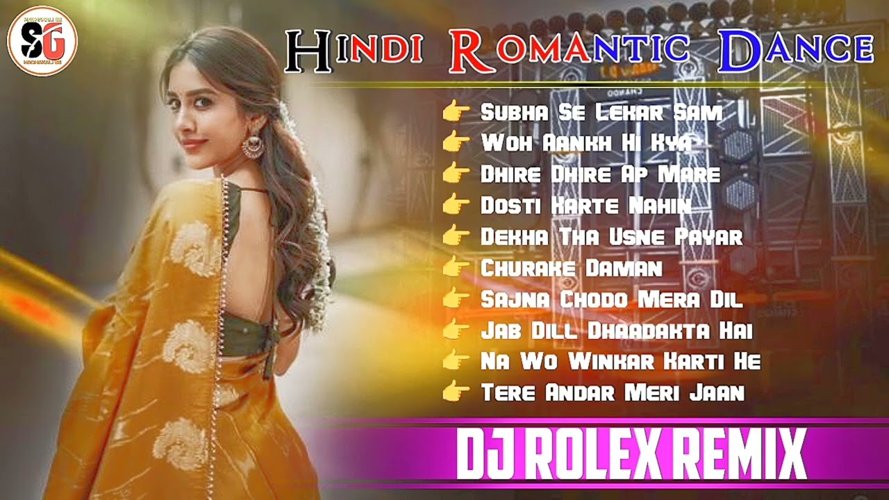 Old Hindi Romantic Super Quality Road Show Special Dance Dhamaka Mix Dj Rolex Remix 2026