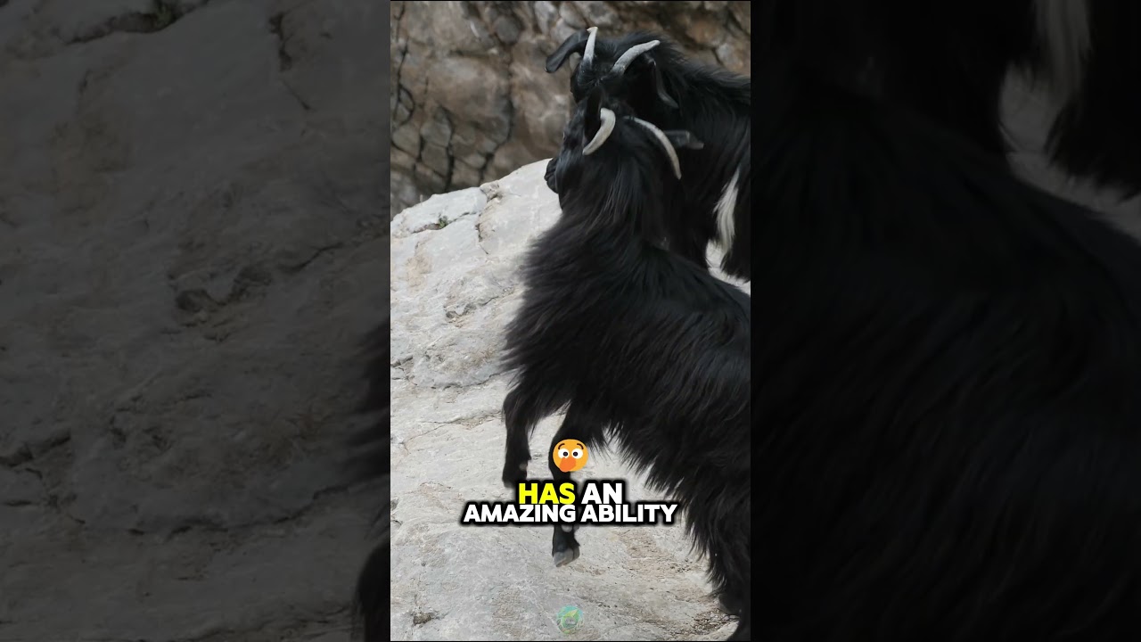 These Goats Risk Their Lives Climbing Vertical Walls! 🐐🧗‍♂️