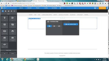 Embedding a Google document into Weebly