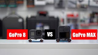 GoPro 8 Black vs GoPro MAX! Какая камера лучше?!