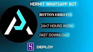 hermit whatsapp bot || deploy heroku || 24×7 work ✅