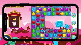 Crypto Land Match 3 game screenshot 3