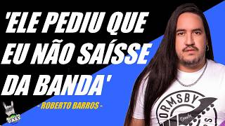 Roberto Barros explains why he left Edu Falaschi's band.