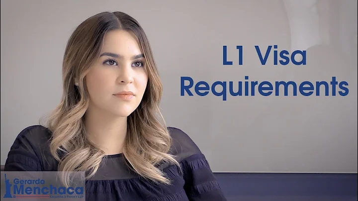 L1 Visa Requirements, USA 2020