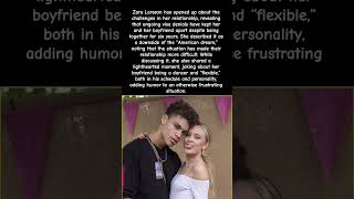 Zara Larsson Says Visa Issues Keep Her Apart From Boyfriend in U.S. #shorts