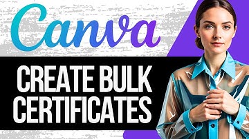 How to Create Bulk Certificates in Canva | Full Tutorial 2025