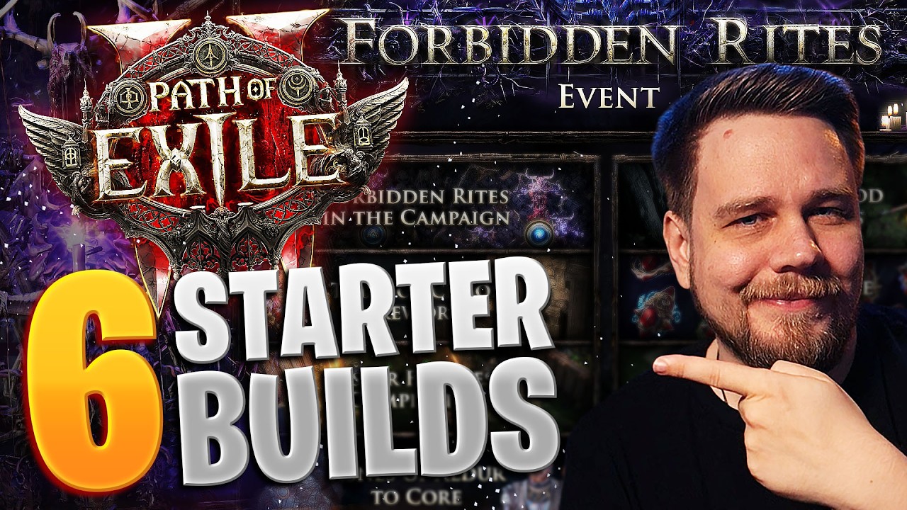 6 League Starter Build-Empfehlungen für das PoE 2 0.5.5 Event