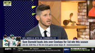 ESPN GET UP | Dan Orlovsky reacts: Sam Darnold leads Jets over Cowboys for 1st win this season