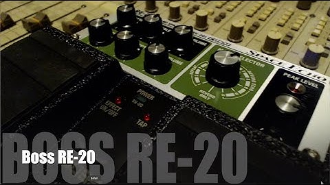 Boss RE-20 Demo and Comparison