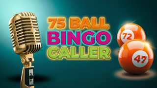 75 Ball Bingo Caller with Voice - Play Bingo at Home! ROUND 7