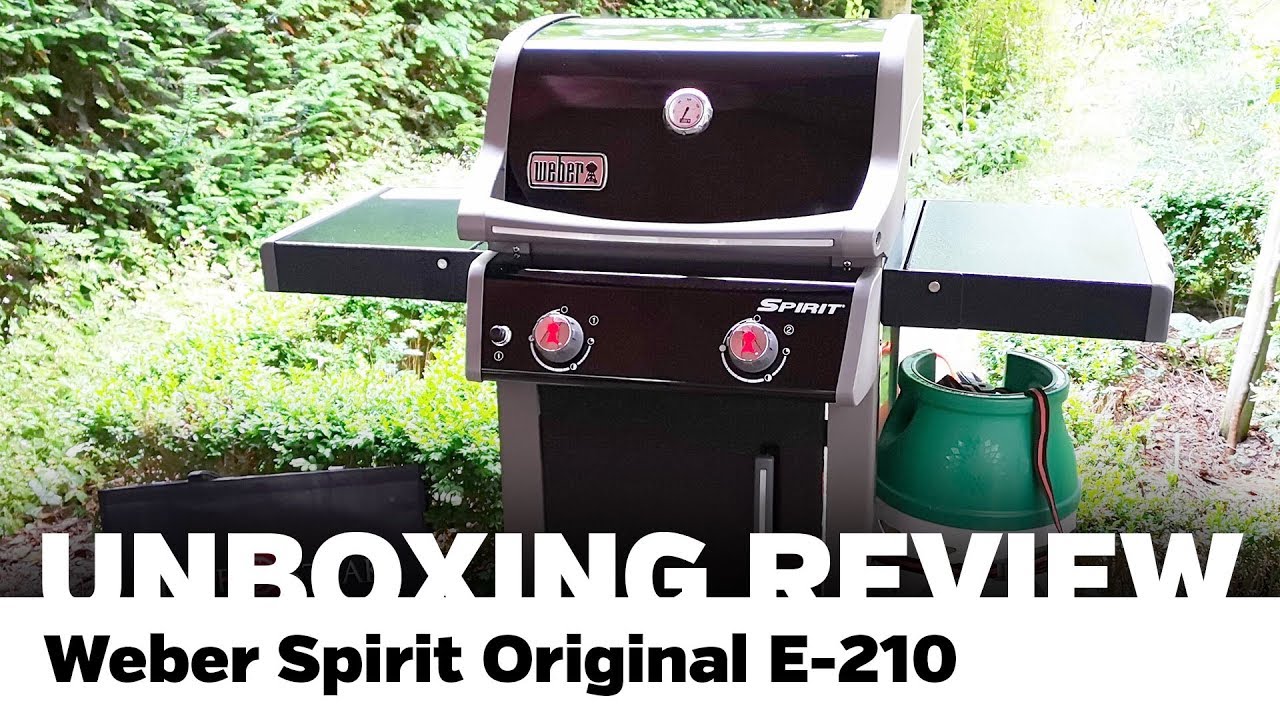 Unboxing Review: Weber Spirit Original - YouTube