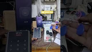 Wifi Smart Electric Lock Main Gate Iron, How to repair Electronic Door Lock Coil सीसीटीवी लॉक वाला