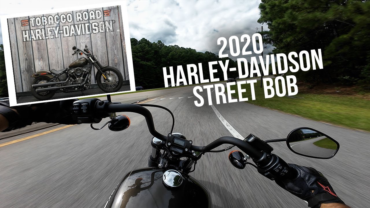 2020 Harley-Davidson Softail Street Bob Ride & Review - YouTube