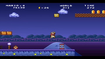 Mario Worker Remake v3.0.3 : Old Worlds Series - World 3-1