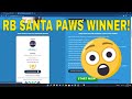 Picking The Winner Of The *FREE* Rainbow Santa Paws Giveaway!