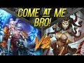 Come At Me Bro! He Bo vs Medusa - Broskee Nation Clan 1v1 (SMITE Duel)