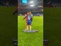 The former Barcelona teammates embrace after their UWCL game 🥹