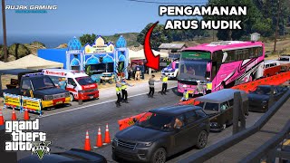Pengamanan Arus Mudik Lebaran 2025 - GTA 5 Mod Polisi Indonesia