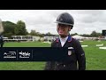 Caroline Pamukcu proud and lucky to ride HSH Blake