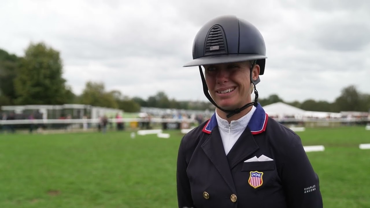 Caroline Pamukcu proud and lucky to ride HSH Blake