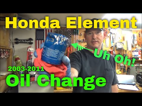 Honda Element Oil Change (2003-2011)