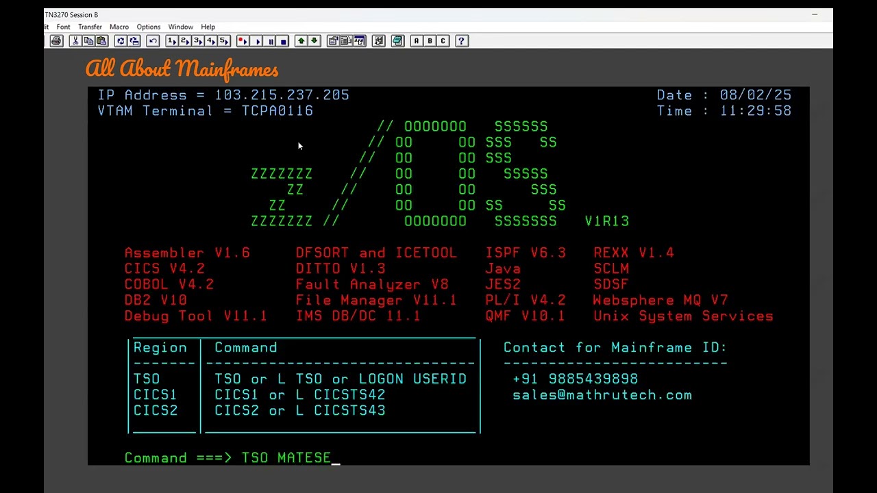 How does a COBOL-db2 program run in Mainframe All About Mainframes