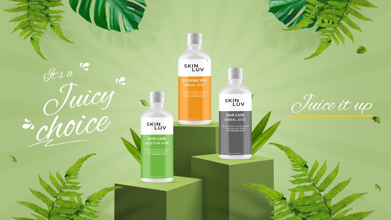 Introducing SkinLuv Herbal Juices