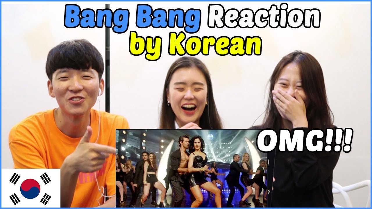 Bang Bang Reaction by Korean｜Katrina Kaif｜Hrithik Roshan｜Reaction by foreigners