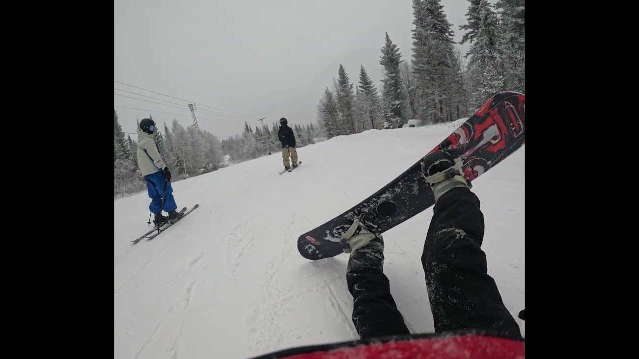 Une descente entre amis
