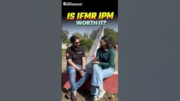 IFMR IPM Program: Is It Really Worth It? 🤔| Honest Review of IFMR IPM Program 🔎| #shorts