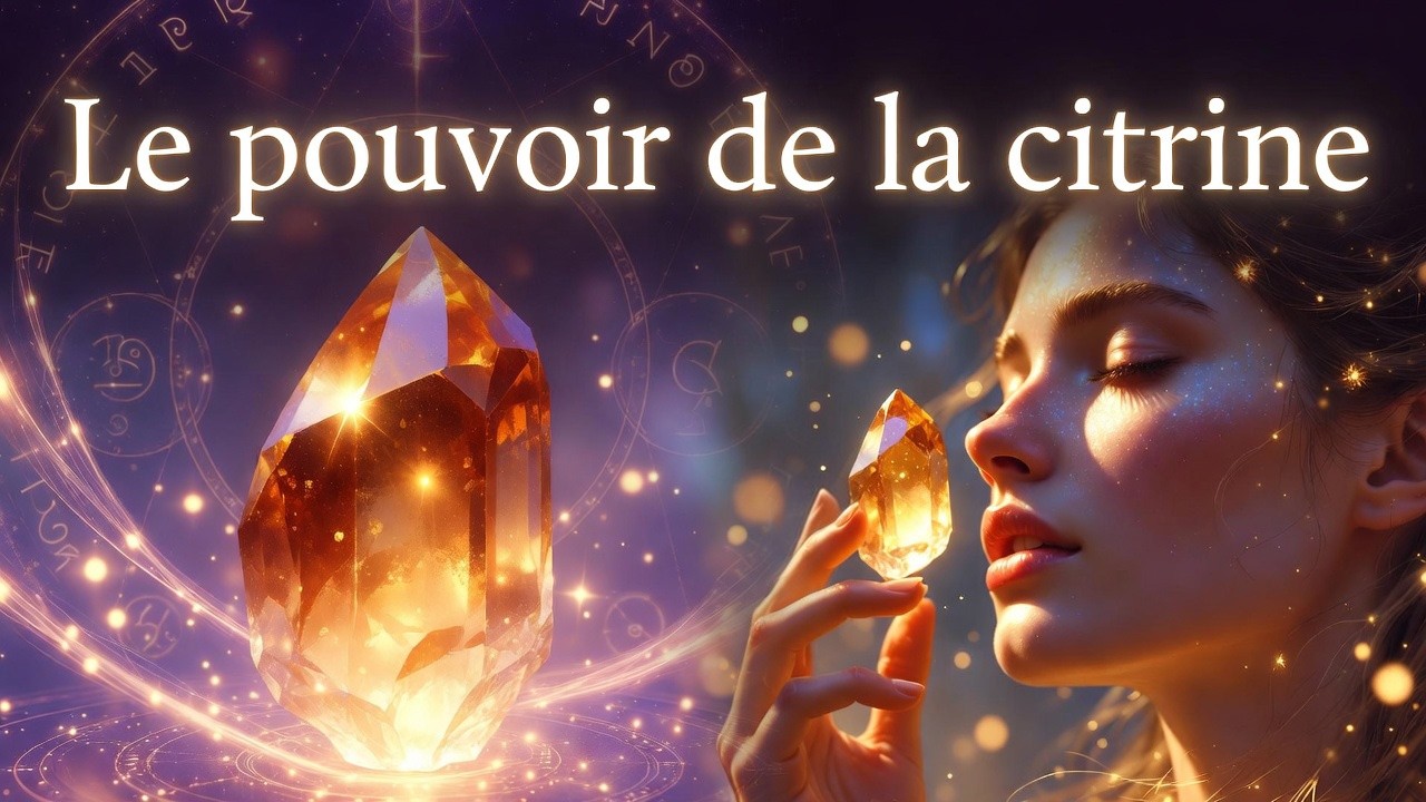 Le pouvoir de la citrine !