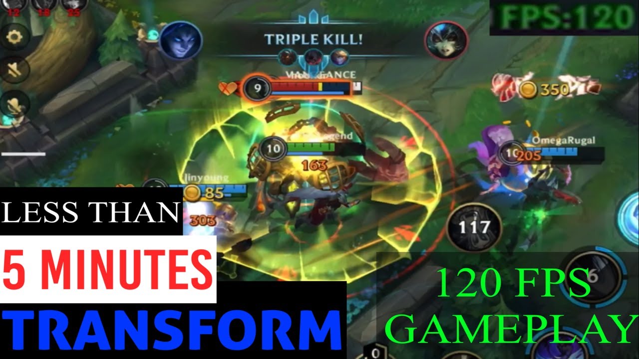 PLAYING BLUE KAYN IN 120 FPS - Wild Rift