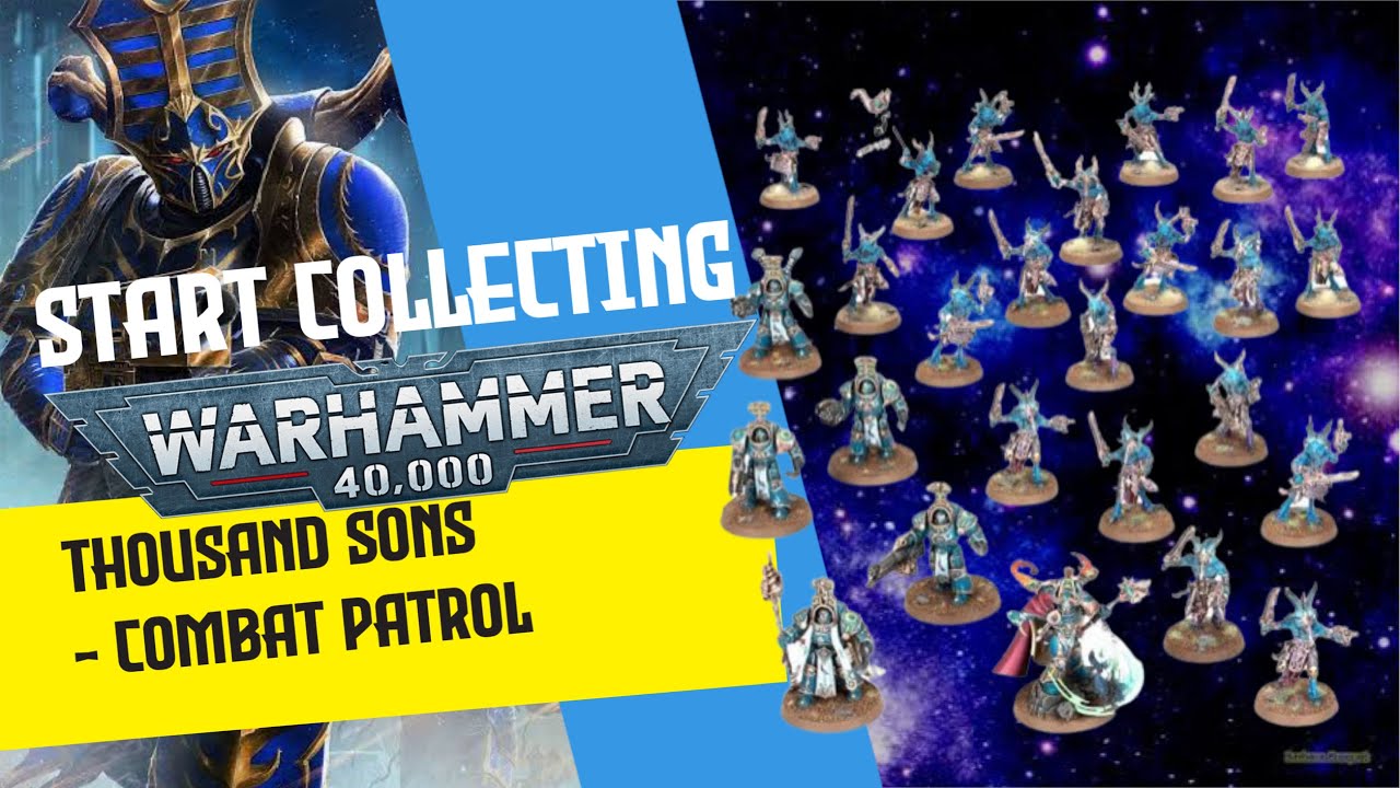 Combat Patrol Thousand Sons Warhammer 40000 | Thailand