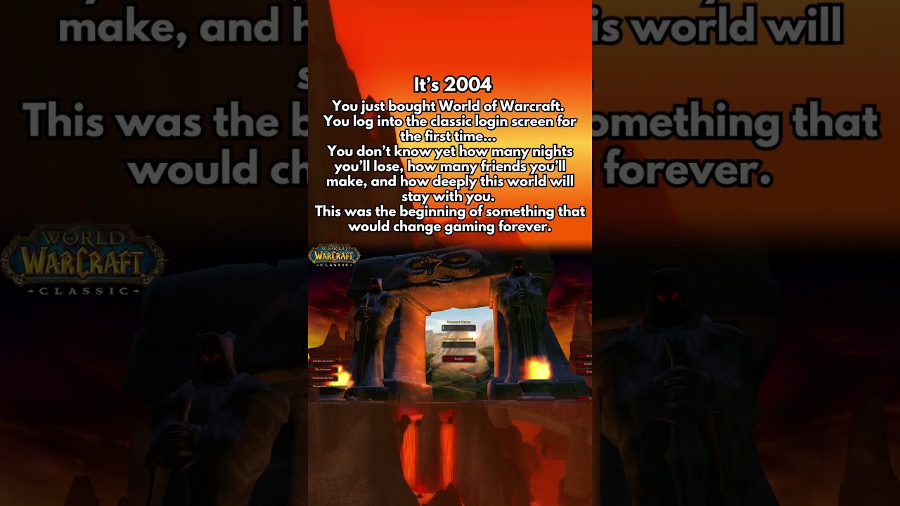 It’s 2004… and you just logged in | World of Warcraft Nostalgia 